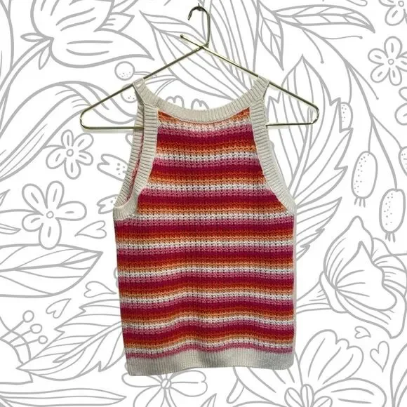 Cat and Jack Striped Knit Tank Top - Picture 5 of 5
